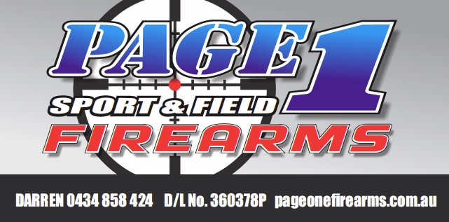 Page One  Firearms