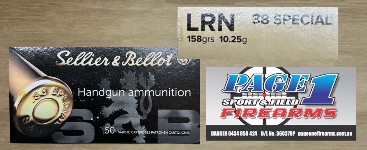 SELLIER & BELLOT 38 Special 158gr LRN 50 pack